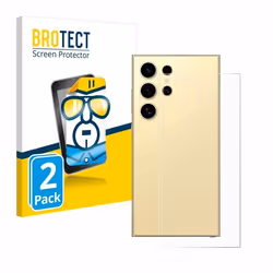 BROTECT Protection Ecran pour Samsung Galaxy S24 Ultra (Arrière) (2 Pièces) - Film Protection Ultra Clair