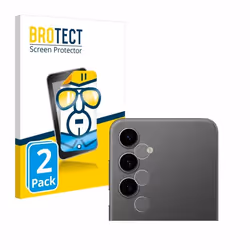 BROTECT Protection Ecran pour Samsung Galaxy S24 Plus (Caméra UNIQUEMENT) (2 Pièces) - Film Protection Ultra Clair