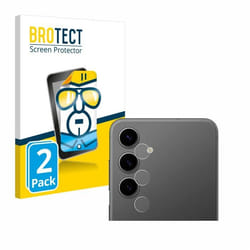 BROTECT Protection Ecran pour Samsung Galaxy S24 Plus (Caméra UNIQUEMENT) (2 Pièces) - Film Protection Ultra Clair