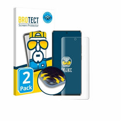 BROTECT Protection Intégrale 3D Incurvé pour Ulefone Note 17 Pro (2 Pièces) - Couverture Complète Film Protection Écran