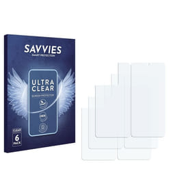 Savvies Protection Ecran pour Xiaomi Redmi Note 13 Pro 5G (Avant+Arrière) (6 Pièces) - Film Protection Ultra Clair