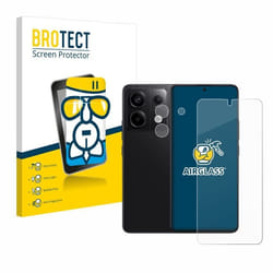 BROTECT Film Protecteur Verre 9H pour Xiaomi Redmi Note 13 Pro 5G (Avant+Caméra) [Anti-Rayures Transparent]