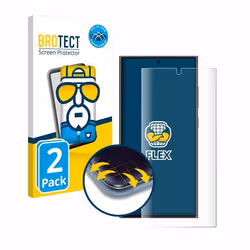 BROTECT Protection Intégrale 3D Incurvé pour Samsung Galaxy S24 Ultra (2 Pièces) - Couverture Complète Film Protection Écran