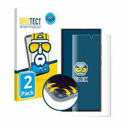 BROTECT Protection Intégrale 3D Incurvé pour Samsung Galaxy S24 Ultra (2 Pièces) - Couverture Complète Film Protection Écran