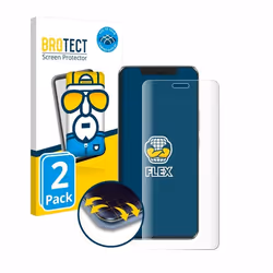 BROTECT Protection Intégrale 3D Incurvé pour Honor Magic 6 Pro (2 Pièces) - Couverture Complète Film Protection Écran