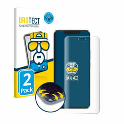 BROTECT Protection Intégrale 3D Incurvé pour Honor Magic 6 Pro (2 Pièces) - Couverture Complète Film Protection Écran