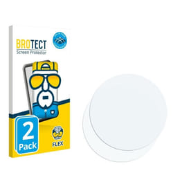 BROTECT Protection Intégrale 3D Incurvé pour Ice-Watch ICE smart 2.0 1.2 (rond) (2 Pièces) - Couverture Complète Film Pro