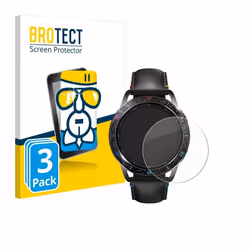 BROTECT Film Protecteur Verre 9H pour Xiaomi Watch S3 (3 Pièces) [Anti-Rayures Transparent]