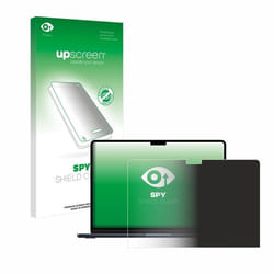upscreen Protection Anti-Espion pour Apple MacBook Air 13 M3 2024 / M2 2022 – Anti-Spy Privacy Film Protection Ecran de C