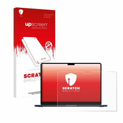 upscreen Protection d’écran pour Apple MacBook Air 13 M3 2024 / M2 2022 Film Protecteur – Transparent Anti-Trace