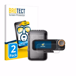 BROTECT Protection Ecran pour DJI Mic 2 (Receiver) (2 Pièces) - Film Protection Ultra Clair