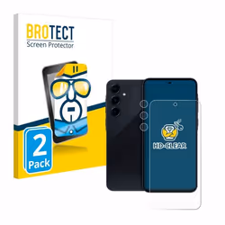 BROTECT Protection Ecran pour Samsung Galaxy A55 5G (Avant+Caméra) (2 Pièces) - Film Protection Ultra Clair