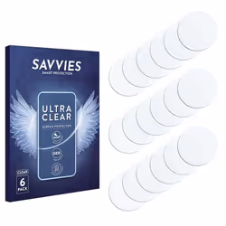 Savvies Protection Ecran pour Samsung Galaxy A35 5G (Caméra UNIQUEMENT) (6 Pièces) - Film Protection Ultra Clair