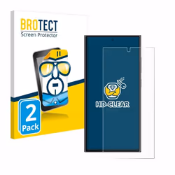 BROTECT Protection Ecran pour Samsung Galaxy S24 Ultra (2 Pièces) - Film Protection Ultra Clair