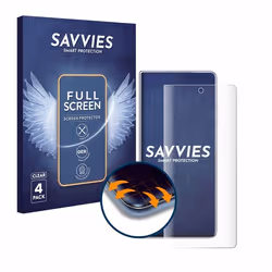 Savvies (4 Pièces) Full-Screen Ecran Protection pour Honor Magic V2 Full Cover Film Protection 3D Curved [Couverture Complète ...