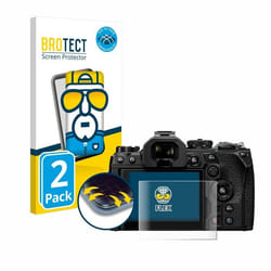 BROTECT Protection Intégrale 3D Incurvé pour Olympus OM System OM-1 Mark II / OM-3 (2 Pièces) - Couverture Complète Film Pro