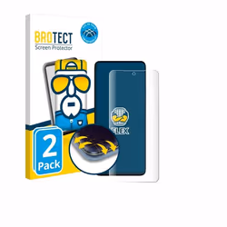 BROTECT Protection Intégrale 3D Incurvé pour Motorola Edge 50 Fusion (2 Pièces) - Couverture Complète Film Protection Écran