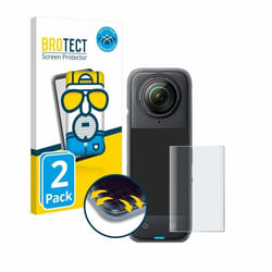 BROTECT Protection Intégrale 3D Incurvé Matte pour Insta360 X4 (2 Pièces) - Couverture Complète Film Protection Écran