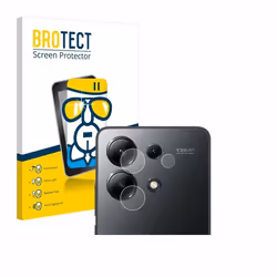 BROTECT Film Protecteur Verre 9H pour Xiaomi Redmi Note 13 4G (Caméra UNIQUEMENT) [Anti-Rayures Transparent]