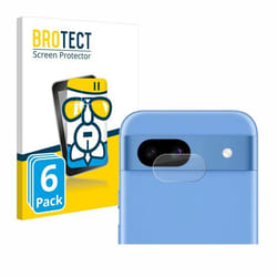 BROTECT Film Protecteur Verre 9H pour Google Pixel 8a (Caméra UNIQUEMENT) (6 Pièces) [Anti-Rayures Transparent]