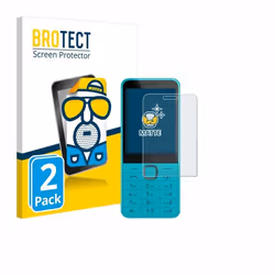 BROTECT Protection Ecran Anti-Reflet pour Nokia 235 4G (2024) (2 Pièces) - Film Mat