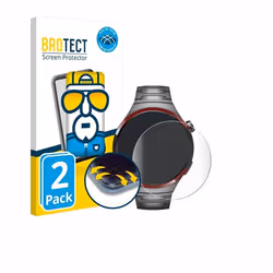 BROTECT Protection Intégrale 3D Incurvé pour Huawei Watch 4 Pro Space Edition (2 Pièces) - Couverture Complète Film Protectio ...