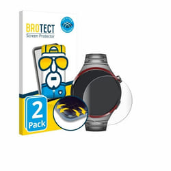 BROTECT Protection Intégrale 3D Incurvé pour Huawei Watch 4 Pro Space Edition (2 Pièces) - Couverture Complète Film Protection Écr