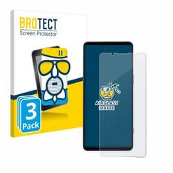 BROTECT Anti-Reflet Protection dÉcran Verre Mat pour Sony Xperia 1 VI (3 Pièces) - Film Protecteur Vitre 9H