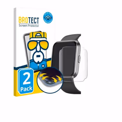 BROTECT Protection Intégrale 3D Incurvé pour Fitpolo ID208PLUS 1.8 (2 Pièces) - Couverture Complète Film Protection Écran