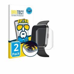 BROTECT Protection Intégrale 3D Incurvé pour Fitpolo ID208PLUS 1.8 (2 Pièces) - Couverture Complète Film Protection Écran
