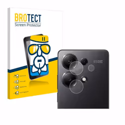 BROTECT Film Protecteur Verre 9H pour Xiaomi Redmi Note 13 Pro 4G (Caméra UNIQUEMENT) [Anti-Rayures Transparent]