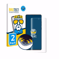 BROTECT Protection Intégrale 3D Incurvé pour Motorola Moto G85 (2 Pièces) - Couverture Complète Film Protection Écran