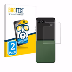 BROTECT Protection Ecran pour Motorola Razr 50 Ultra (Affichage arrière) (2 Pièces) - Film Protection Ultra Clair