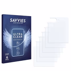 Savvies Protection Ecran pour Motorola Razr 50 Ultra (Affichage arrière) (6 Pièces) - Film Protection Ultra Clair