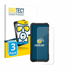 BROTECT Film Protecteur Verre 9H pour Cubot KingKong X (3 Pièces) [Anti-Rayures Transparent]