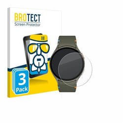 BROTECT Film Protecteur Verre 9H pour Samsung Galaxy Watch 7 (44 mm) (3 Pièces) [Anti-Rayures Transparent]