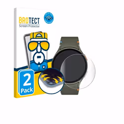 BROTECT Protection Intégrale 3D Incurvé pour Samsung Galaxy Watch 7 (44 mm) (2 Pièces) - Couverture Complète Film Protection ...