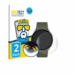 BROTECT Protection Intégrale 3D Incurvé pour Samsung Galaxy Watch 7 (44 mm) (2 Pièces) - Couverture Complète Film Protection Écr