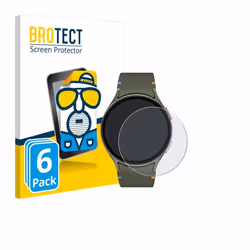 BROTECT Protection Ecran Anti-Reflet pour Samsung Galaxy Watch 7 (44 mm) (6 Pièces) - Film Mat