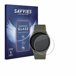 Savvies Verre Trempé pour Samsung Galaxy Watch 7 (40 mm) Vitre Protection Ecran Film Trempé de Verre Dureté 9H