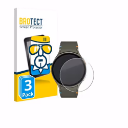 BROTECT Verre Trempé pour Samsung Galaxy Watch 7 (44 mm) (3 Pièces) Film Protection Ecran 9H