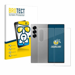BROTECT Film Protecteur Verre 9H pour Samsung Galaxy Z Fold 6 5G (Avant+Arrière) [Anti-Rayures Transparent]