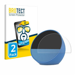 BROTECT Protection Ecran pour Amazon Echo Spot 2024 (2 Pièces) - Film Protection Ultra Clair