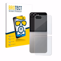 BROTECT Anti-Reflet Protection dÉcran Verre Mat pour Samsung Galaxy Z Flip 6 (Arrière) - Film Protecteur Vitre 9H