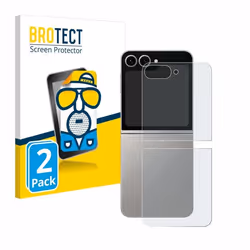 BROTECT Protection Ecran Anti-Reflet pour Samsung Galaxy Z Flip 6 (Arrière) (2 Pièces) - Film Mat