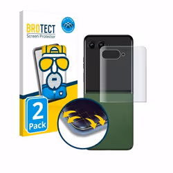 BROTECT Protection Intégrale 3D Incurvé Matte pour Motorola Razr 50 Ultra (Affichage arrière) (2 Pièces) - Couverture Complèt ...