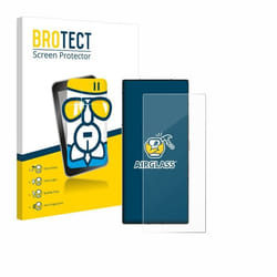 BROTECT Film Protecteur Verre 9H pour ZTE Nubia Z60 Ultra Leading [Anti-Rayures Transparent]