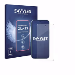 Savvies Verre Trempé pour Google Pixel 9 Pro Vitre Protection Ecran Film Trempé de Verre Dureté 9H
