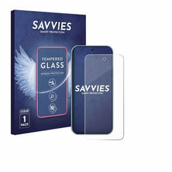 Savvies Verre Trempé pour Google Pixel 9 Pro Vitre Protection Ecran Film Trempé de Verre Dureté 9H