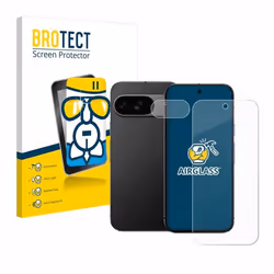 BROTECT Film Protecteur Verre 9H pour Google Pixel 9 (Avant+Caméra) [Anti-Rayures Transparent]